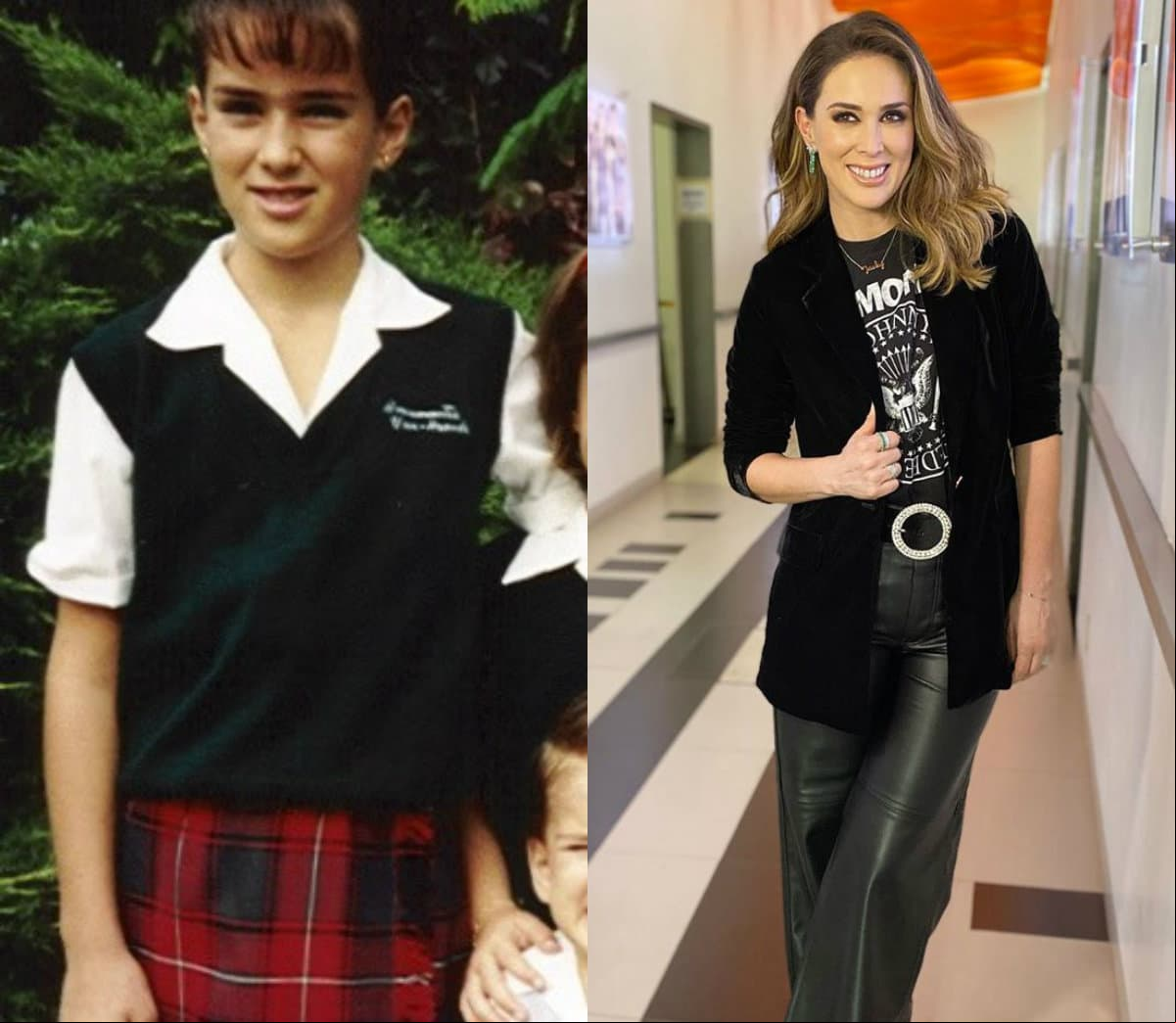 Hace un par de meses, Jacky Bracamontes compartió una foto junto a sus hermanos y sus fans destcaron que su hija Caro es idéntica a ella.