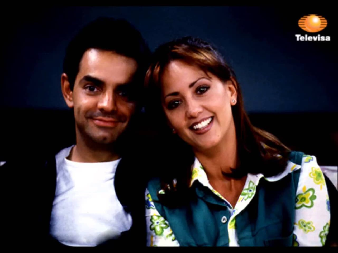 Eugenio Derbez y Andrea Legarreta.