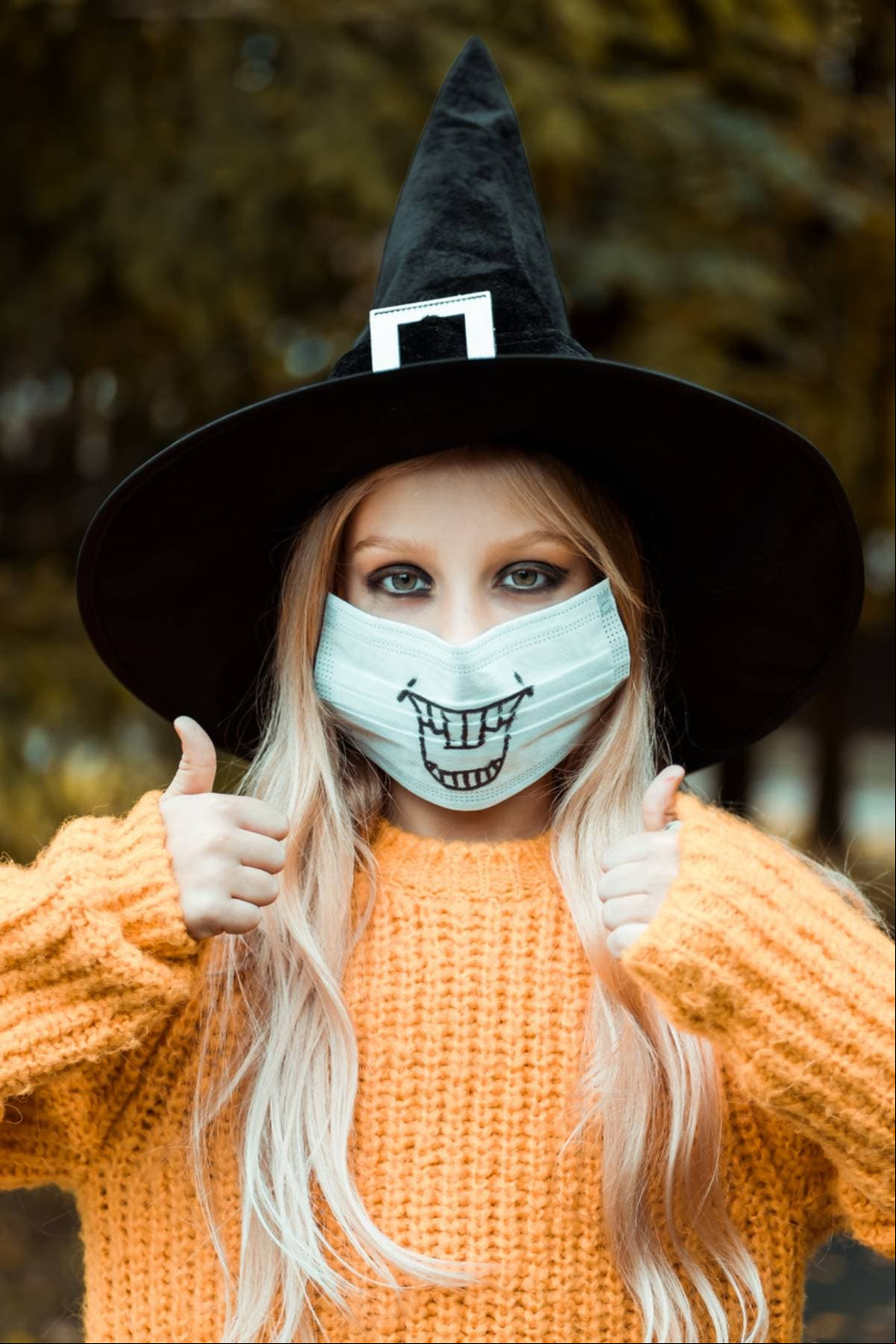Maquillaje para Halloween con cubrebocas: Las ideas más rápidas y fáciles