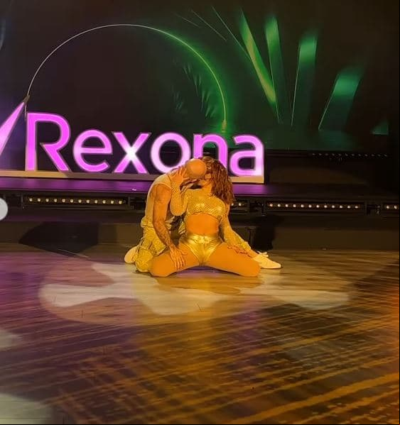 Sandra Itzel e Imanol en 'Las Estrellas bailan en Hoy'