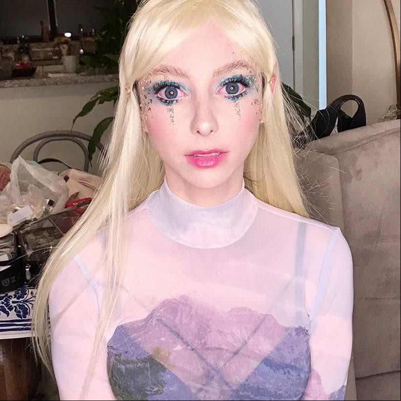 ‘Jules’ de la serie ‘Euphoria’ fue el personaje que eligió Natalia Téllez para su fiesta de Halloween.