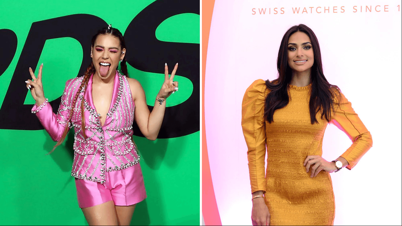 Danna Paola y Renata Notni, 25 años. Integrantes de una de las generaciones más prolíficas del medio del espectáculo, tanto Danna como Renata han forjado una gran carrera en la televisión mexicana a su corta edad. Por su parte, la primera también ha combinado su carrera como actriz con su faceta de cantante.