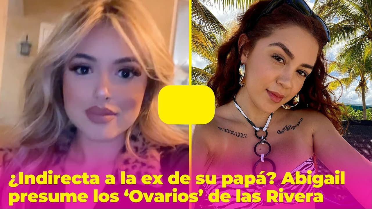 Al estilo de su tía Jenni Rivera, Abigail arremete contra Giselle Soto y la acusa serle infiel a su papá
