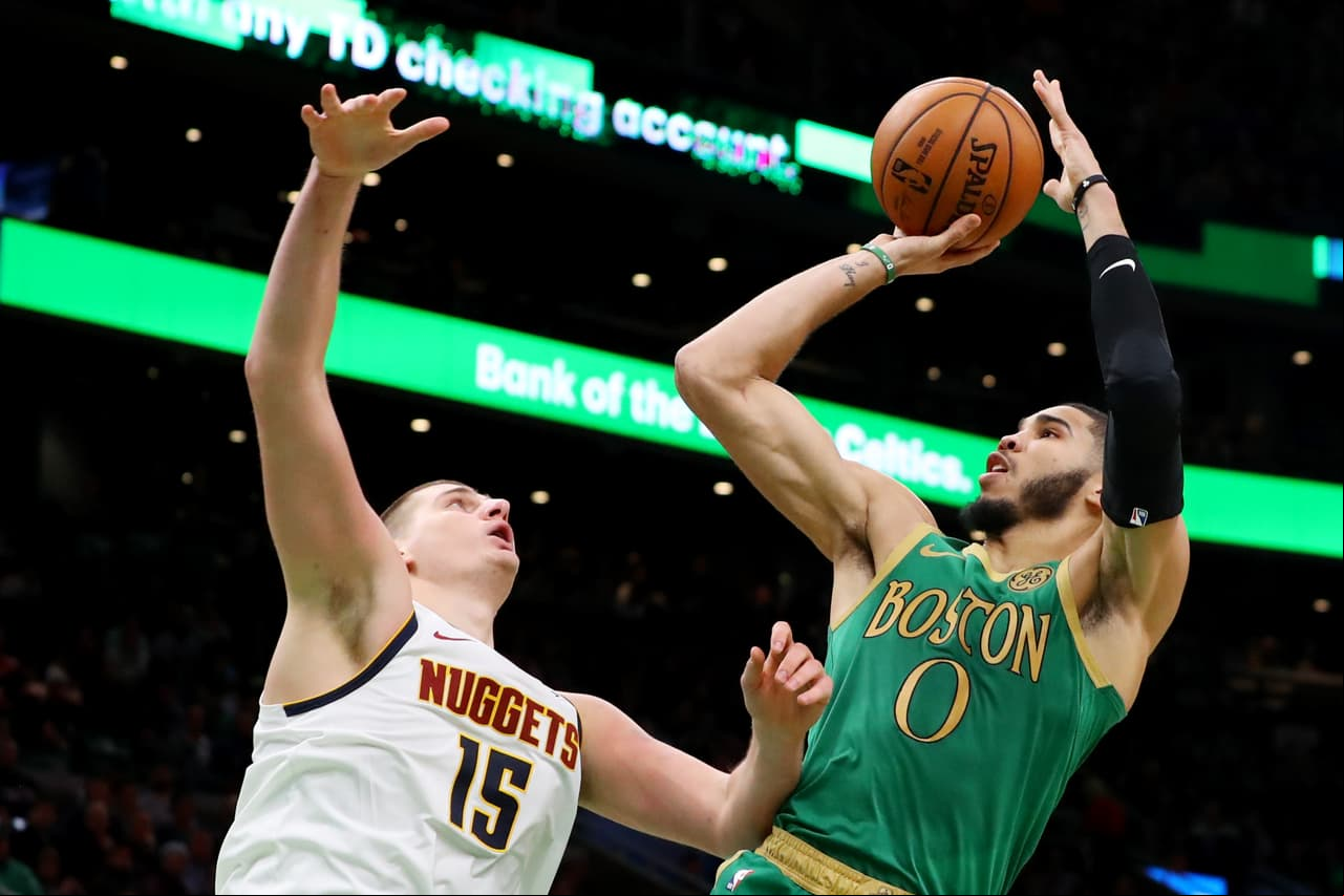 Jayson Tatum y Nikola Jokic, los mejores de la NBA esta semana 