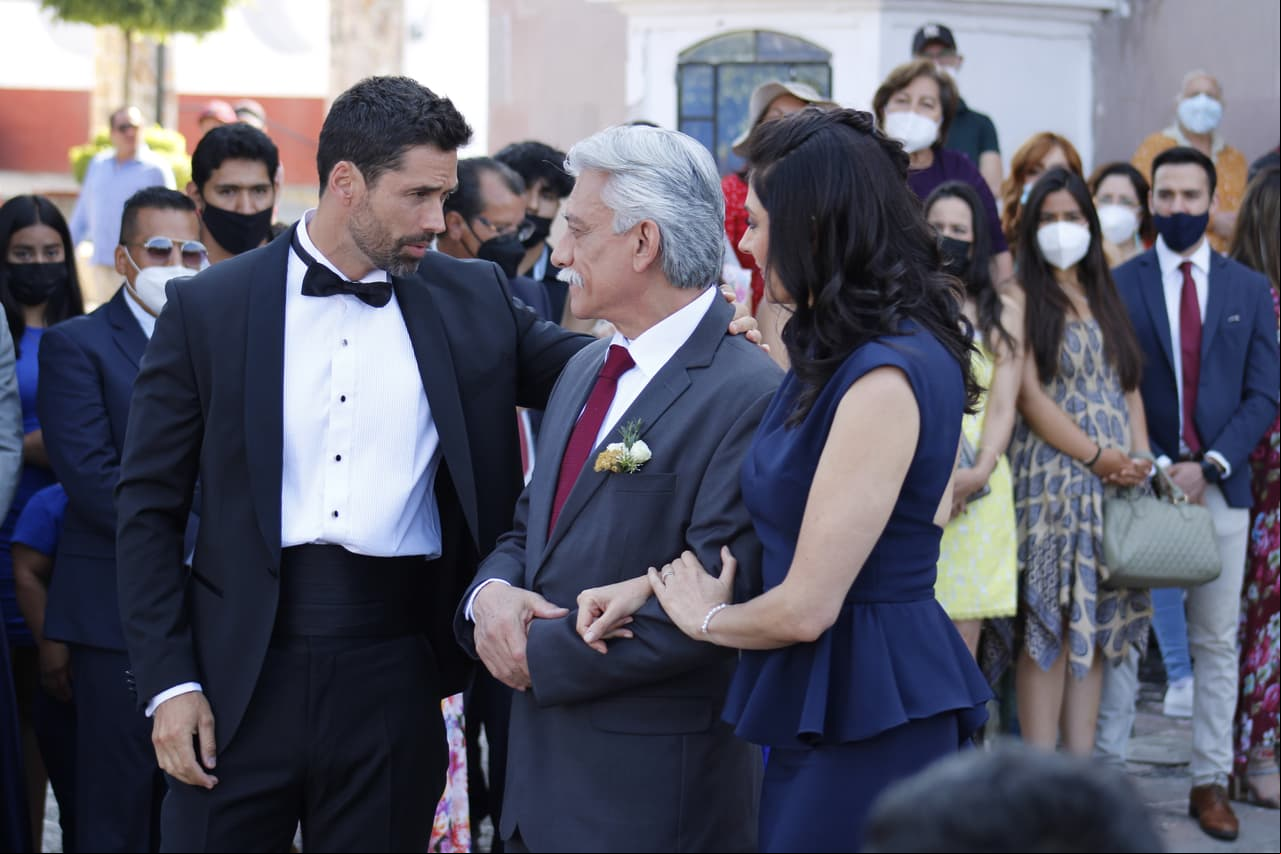 En fotos: Lo que no se vio en la boda de Juan y Sara en 'La Herencia'