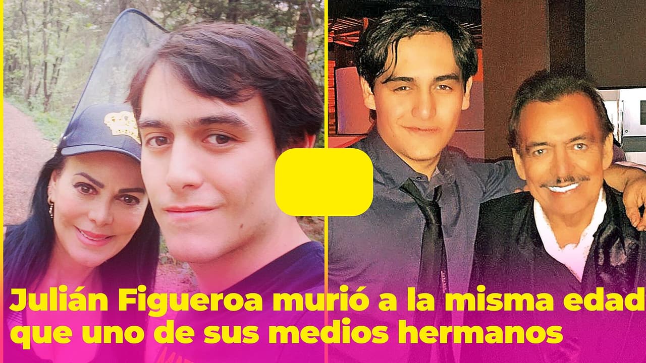¿'Maldición' familiar? Julián Figueroa murió a la misma edad que uno de sus medios hermanos
