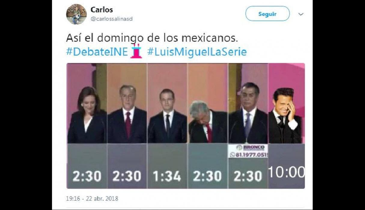 Hasta se mezclaron los temas de mayor tendencia en redes sociales.