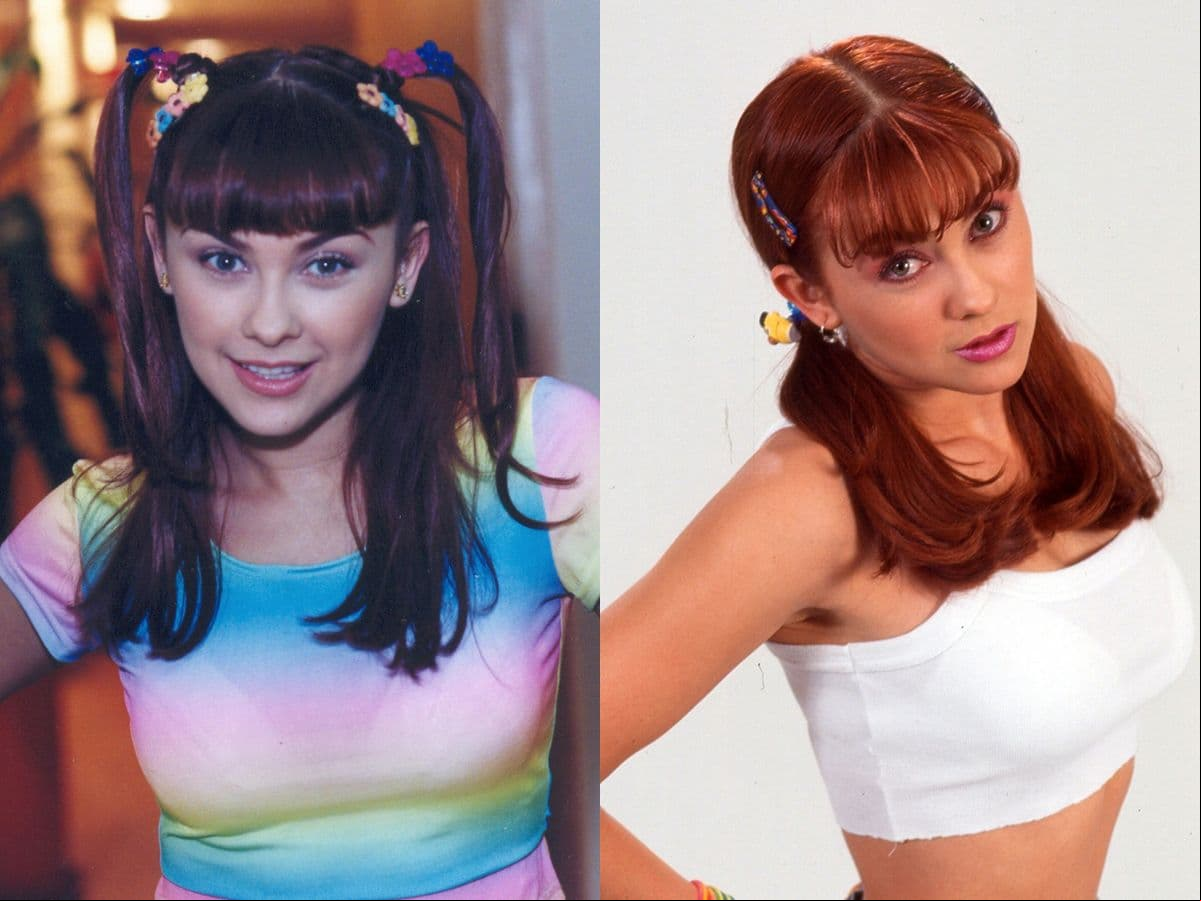 Aracely Arámbula a los 23 años en 'Soñadoras'