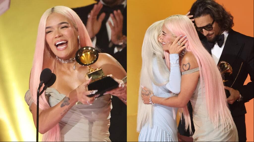 Karol G gana su primer GRAMMY a música urbana: "¡Que sea el primero de muchos!"