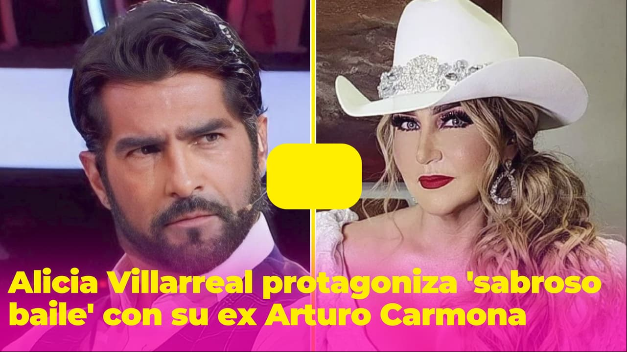 Alicia Villarreal y Arturo Carmona hicieron un increíble 'bailecito': se lucieron en el escenario
