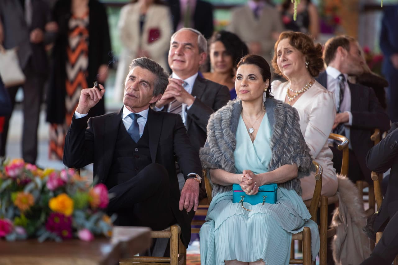 'Dante' y 'Pilar' muy atentos a lo que ocurría.