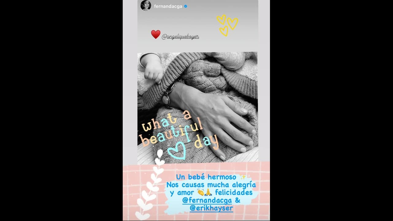 Angelique Boyer protagonizó tierno momento con Liam, hijo de Fernanda Castillo