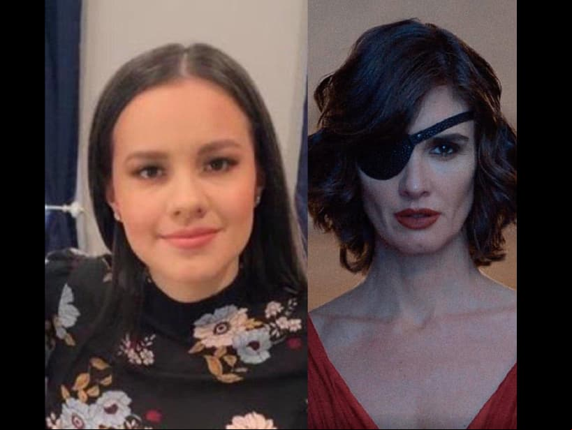 Incluso, en otra publicación aparece comparada con la Catalina Creel que interpreta Paz Vega, la protagonista de la nueva versión de ‘Cuna de lobos’.
