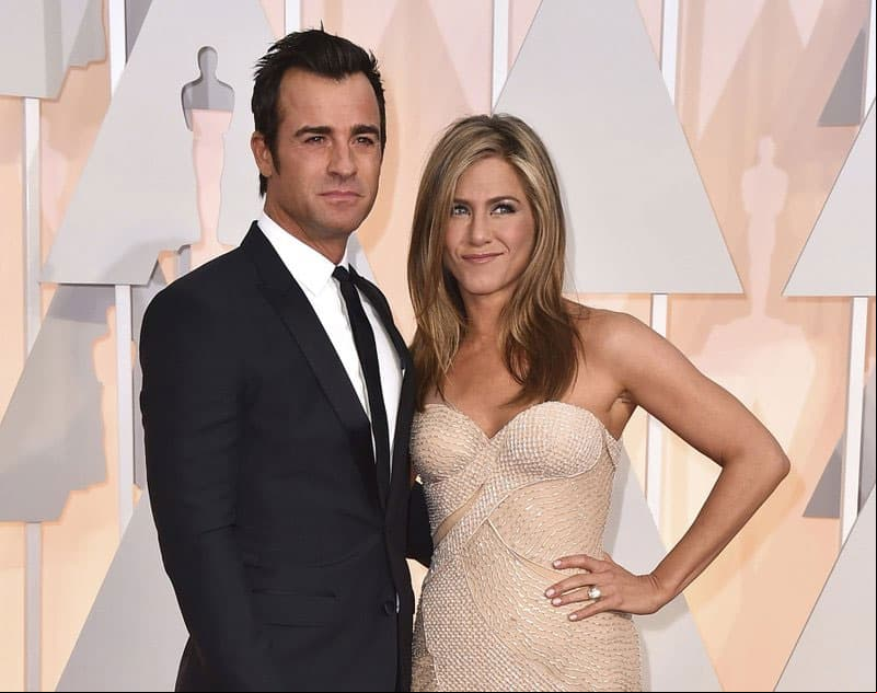 Jennifer Aniston y Justin Theroux anuncian su separación