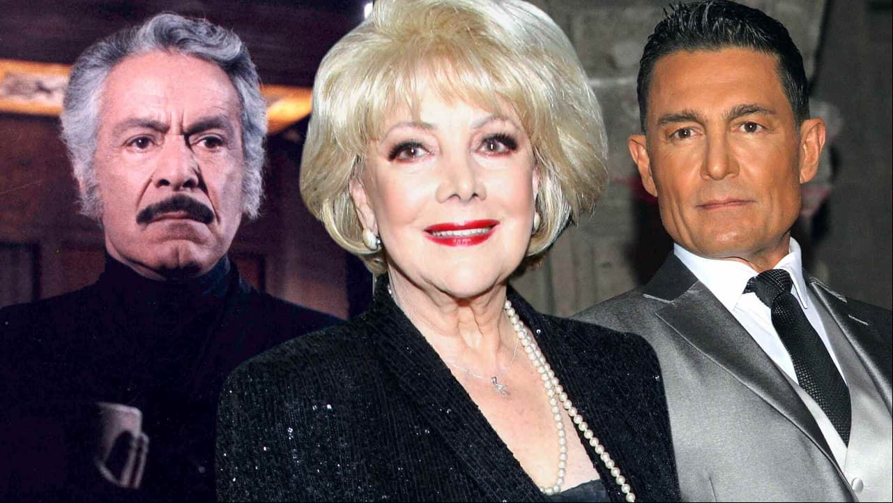 Jacqueline Andere impactada con el parecido entre Fernando Colunga y Ernesto Alonso en 'El Maleficio'