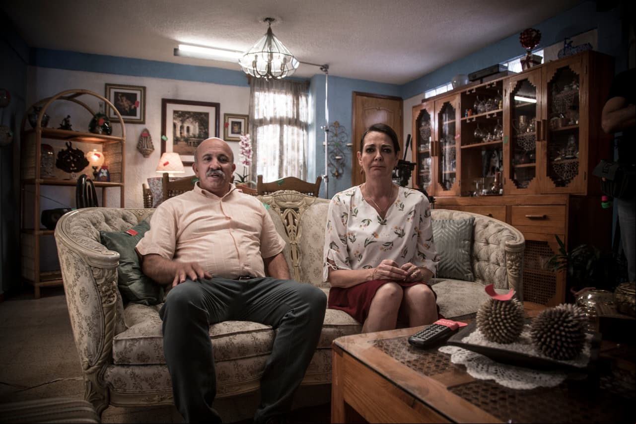 Héctor Holten (Édgar) y María Fernanda García (La Pastora) conquistaron el corazón de los televidentes.