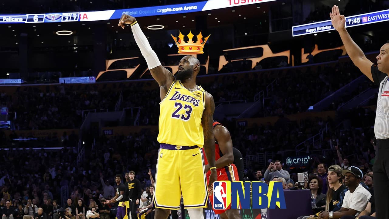 LeBron James, primer jugador en la historia de la NBA en llegar a los 50 mil puntos 