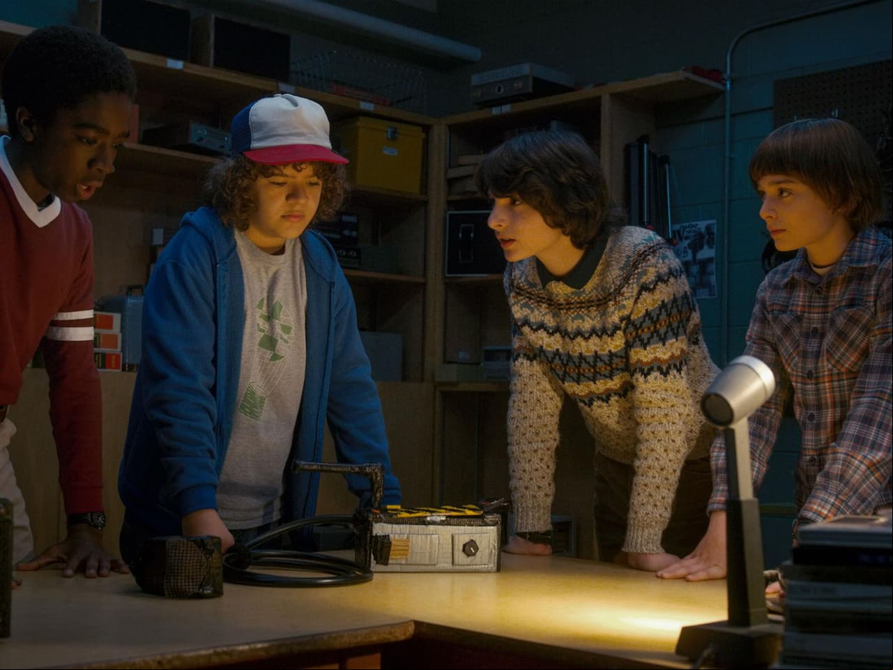 Finn Wolfhard, quien da vida a ‘Mike’, mandó su audición desde su casa porque estaba enfermo (FOTO: Netflix)