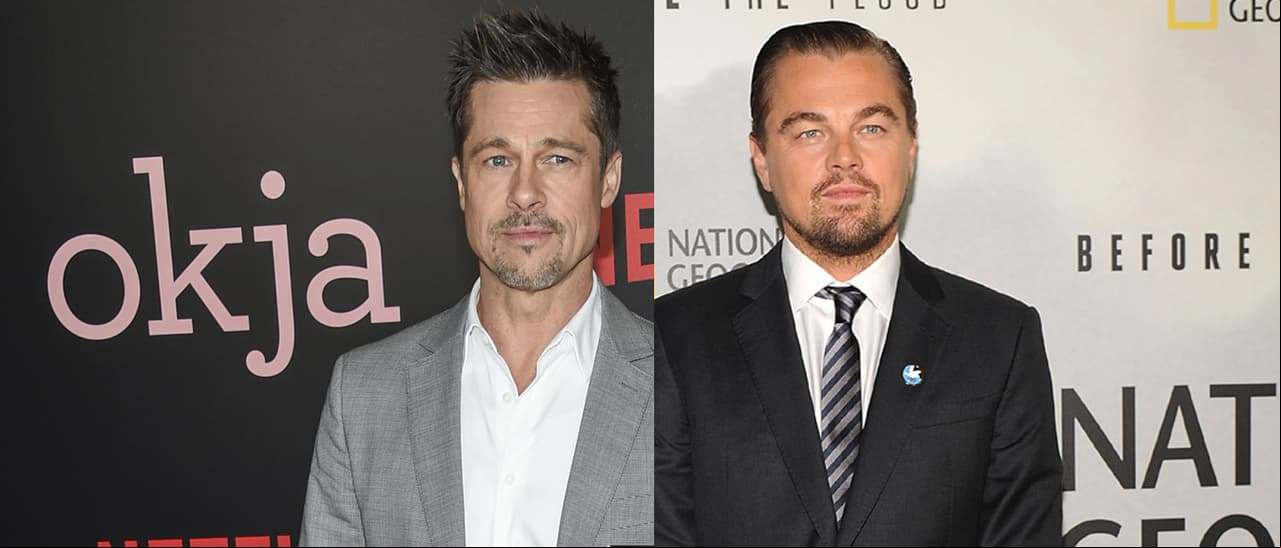 Así lucirán Brad Pitt y Leonardo DiCaprio en la nueva película de Quentin Tarantino