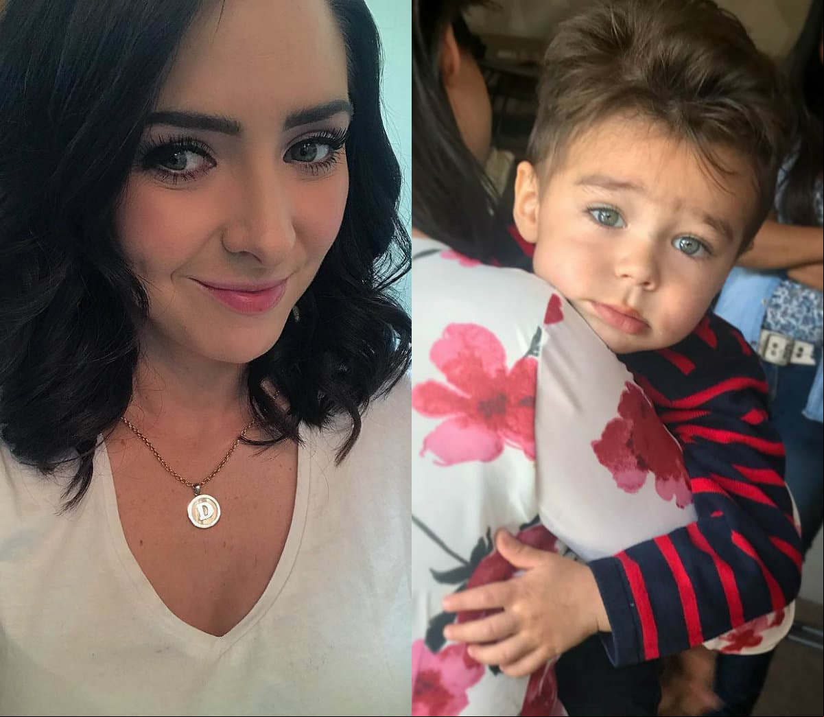 Ariadne Díaz comprueba con fotos que su hijo Diego es su clon