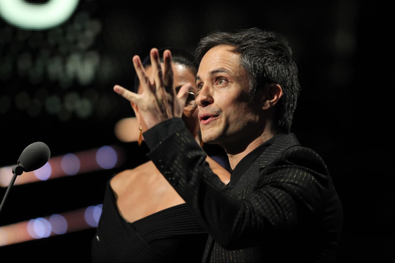 Gael García en el Premio Ariel