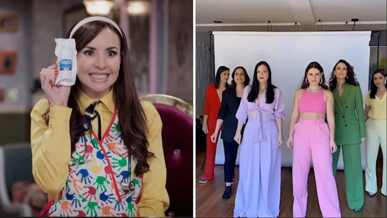 ‘La Nena’ y sus gemelas no solo se parecen también se ríen igualito