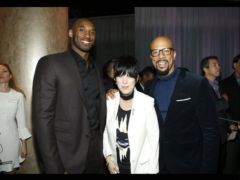 Kobe Bryant, Diane Warren y Common disfrutaron de esta tradicional gala.