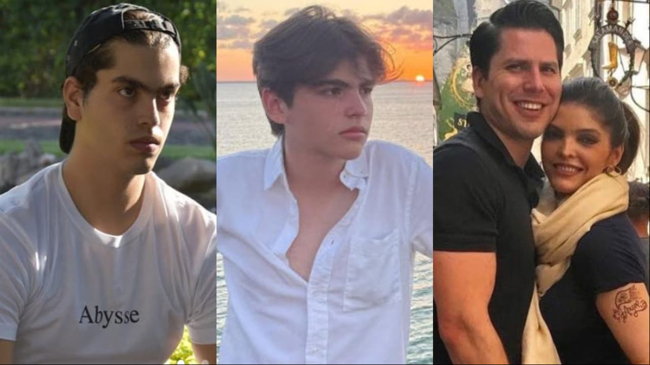 José Emilio Levy (izq.) acusa al novio de Ana Bárbara de supuestos malos tratos hacia su medio hermano 'Chema' (en medio).