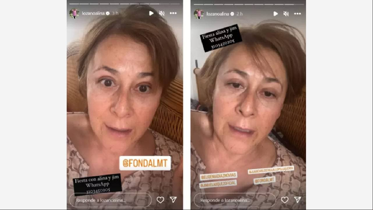 Alina Lozano explicó cómo fue en realidad su noche de bodas con Jim Velásquez