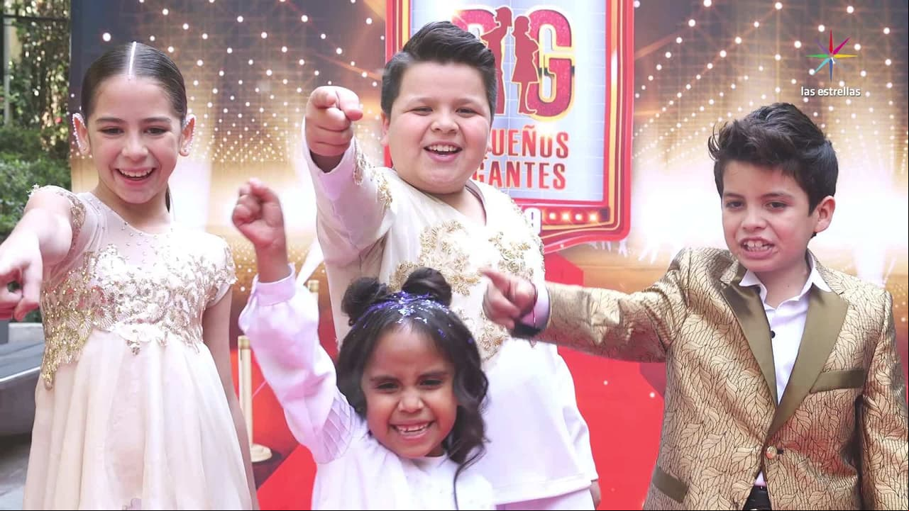 Los Pequeños Gigantes en la alfombra roja