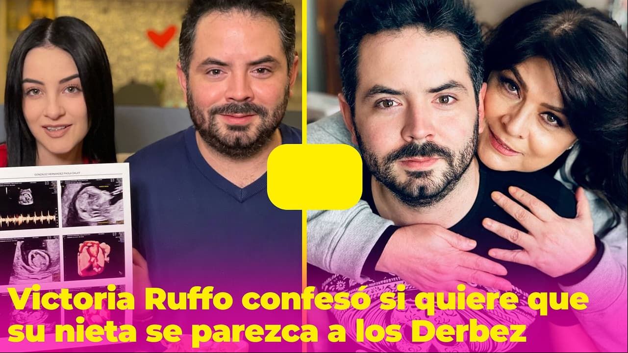 ¿Victoria Ruffo no quiere que su nieta se parezca a la familia Derbez? Esto dijo