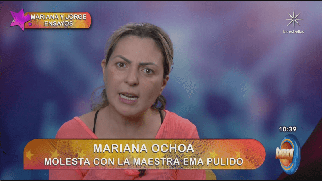 Mariana Ochoa en Las Estrellas bailan en Hoy