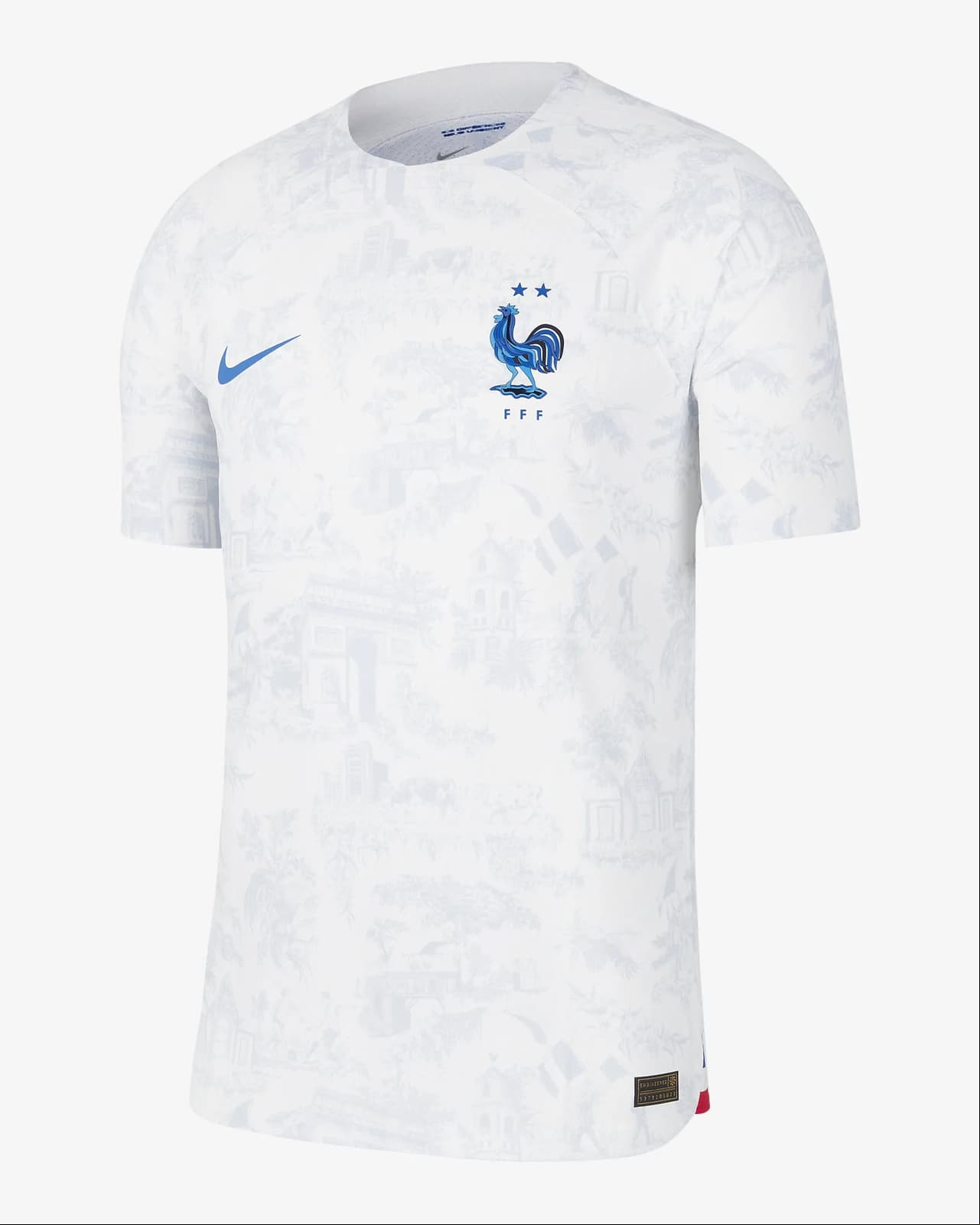 FRANCIA, VISITANTE. Las distintas marcas patrocinadoras se han lucido con los diseños para el Mundial Qatar 2022.