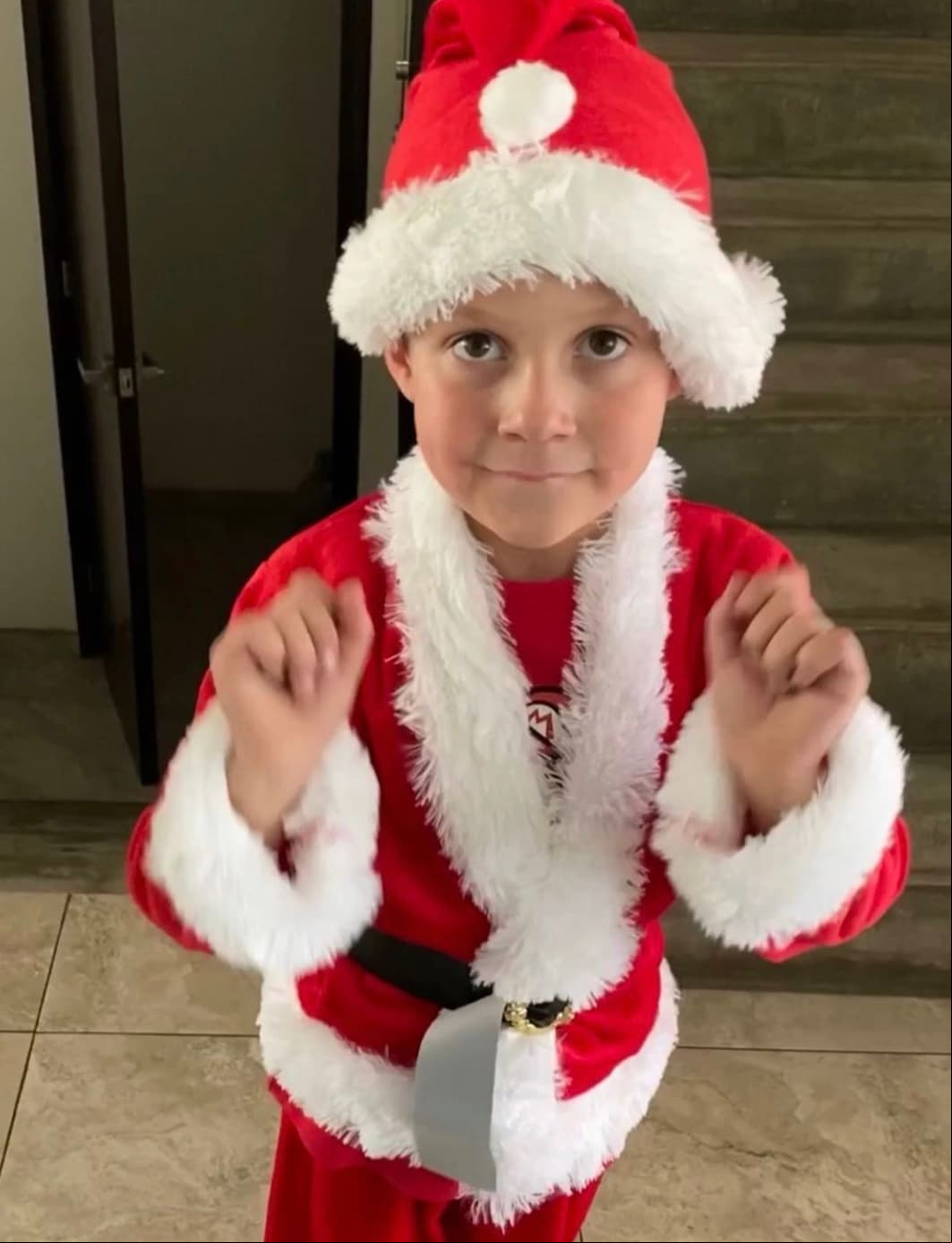 Christian, nombrado así por su padre, tiene seis años y comparte algunos rasgos faciales con su famosa mamá.