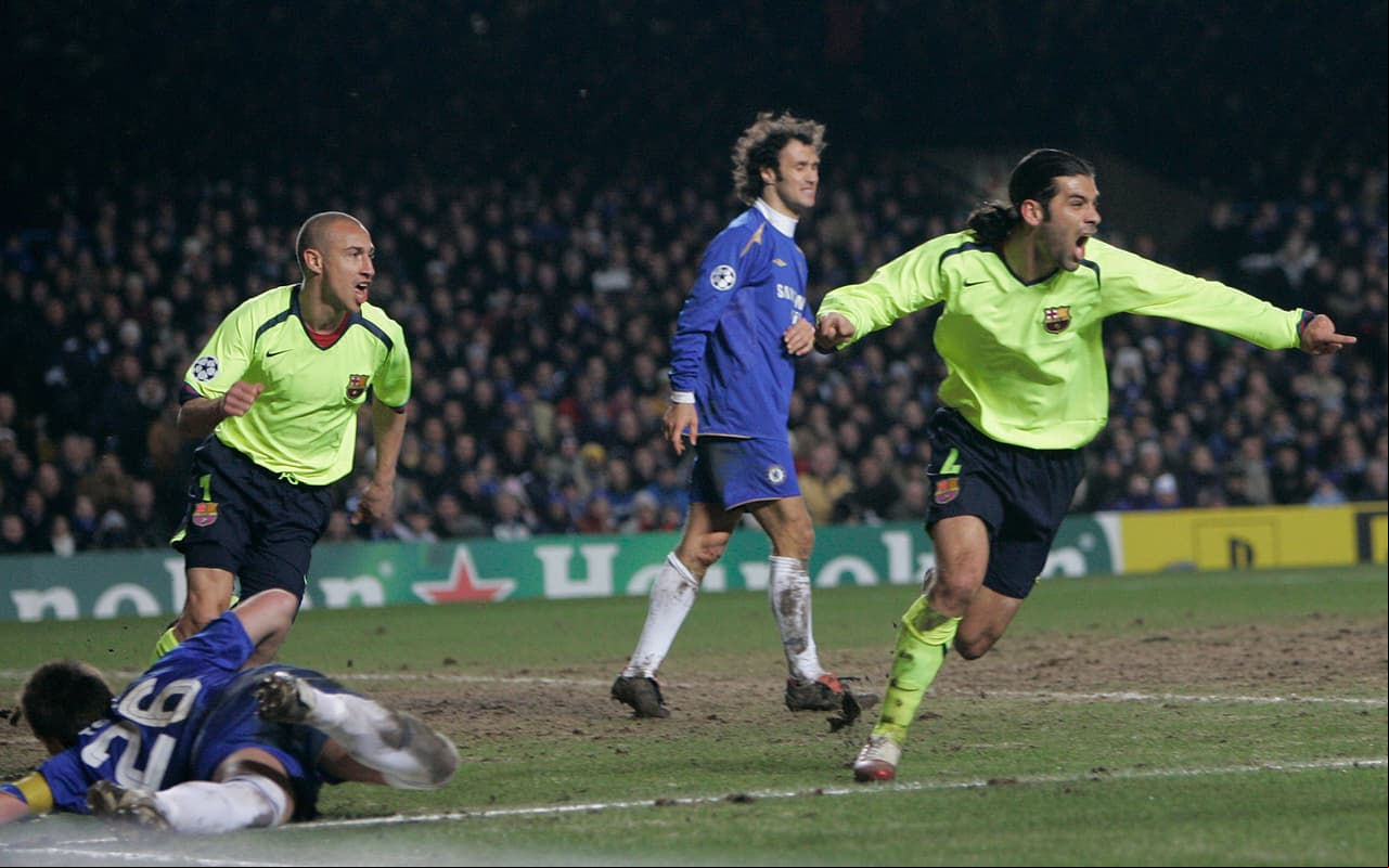 Febrero 2006: Chelsea 1-2 Barcelona.- Es considerado el mejor partido del Barcelona de Frank Rijkaard. Fue en los octavos de final de la Champions League 2005/06 que los culés acabarían levantando en Wembley sobre el Arsenal. El marcador se movió con autogoles de Thiago Motta y John Terry.