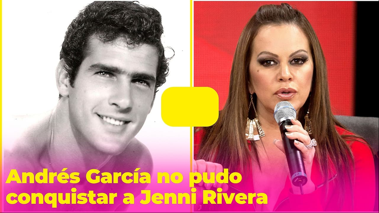 Andrés García fue un rompecorazones, pero no pudo conquistar a Jenni Rivera