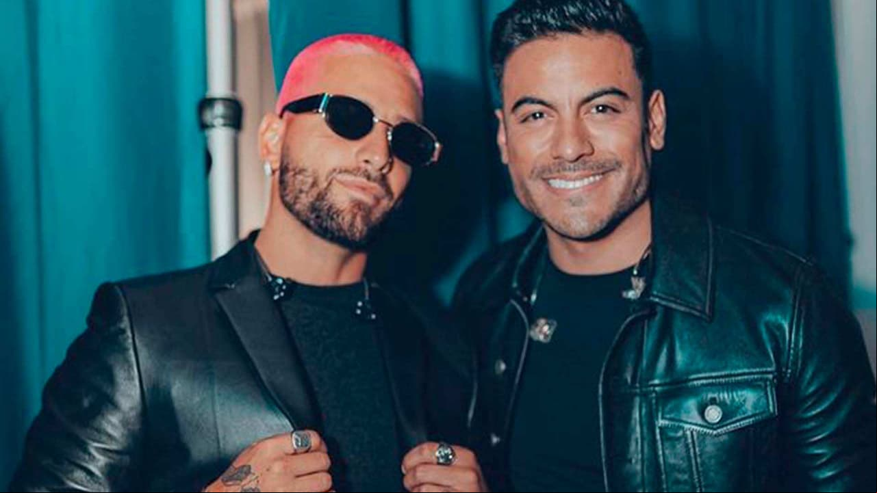 Carlos Rivera defiende a su amigo Maluma tras ser criticado en Premio Lo Nuestro: 'Lo hace con el corazón'