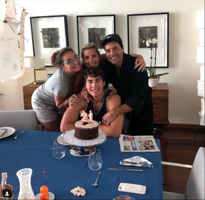 Lorenzo, el hijo mayor de Chayanne, celebró su cumpleaños con su familia