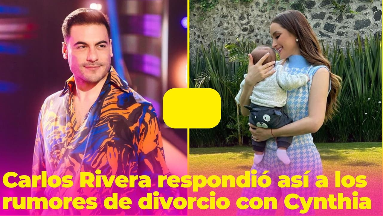 Carlos Rivera calla los rumores de una crisis con Cynthia Rodríguez: su respuesta fue épica