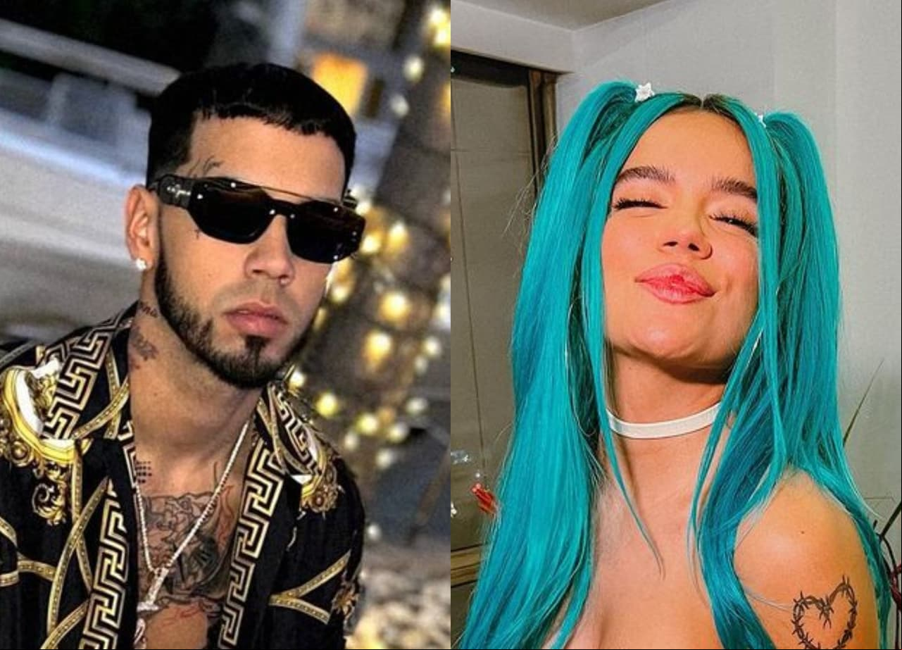 ¿Anuel se acuerda de Karol G en pleno concierto?