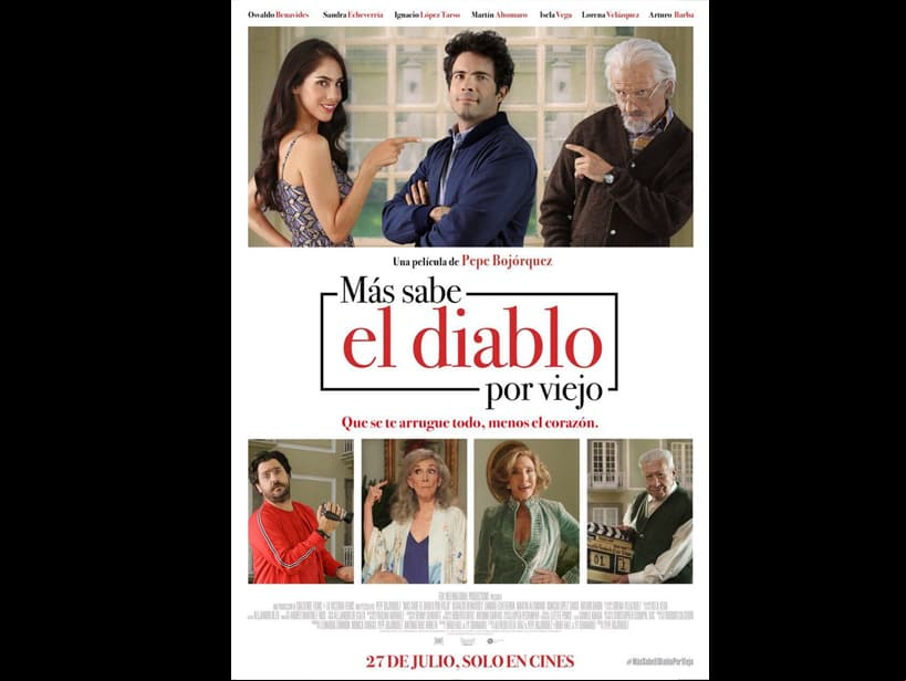 Un año después, Sandra protagonizó la comedia ‘Más sabe el diablo por viejo’ junto a Osvaldo Benavides e Ignacio López Tarso.