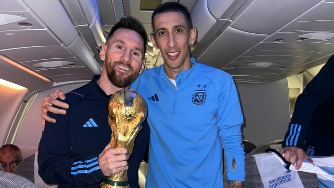 Messi comparte fotos con la Copa del Mundo y sorprende a sus seguidores