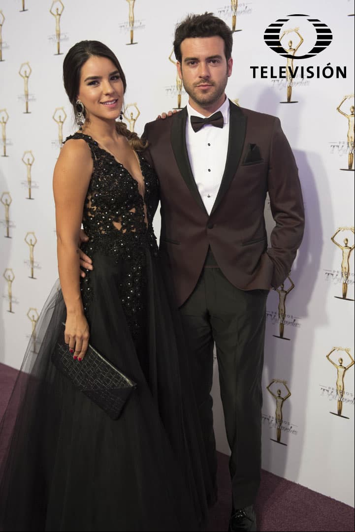 Pablo Lyle y su bella esposa.