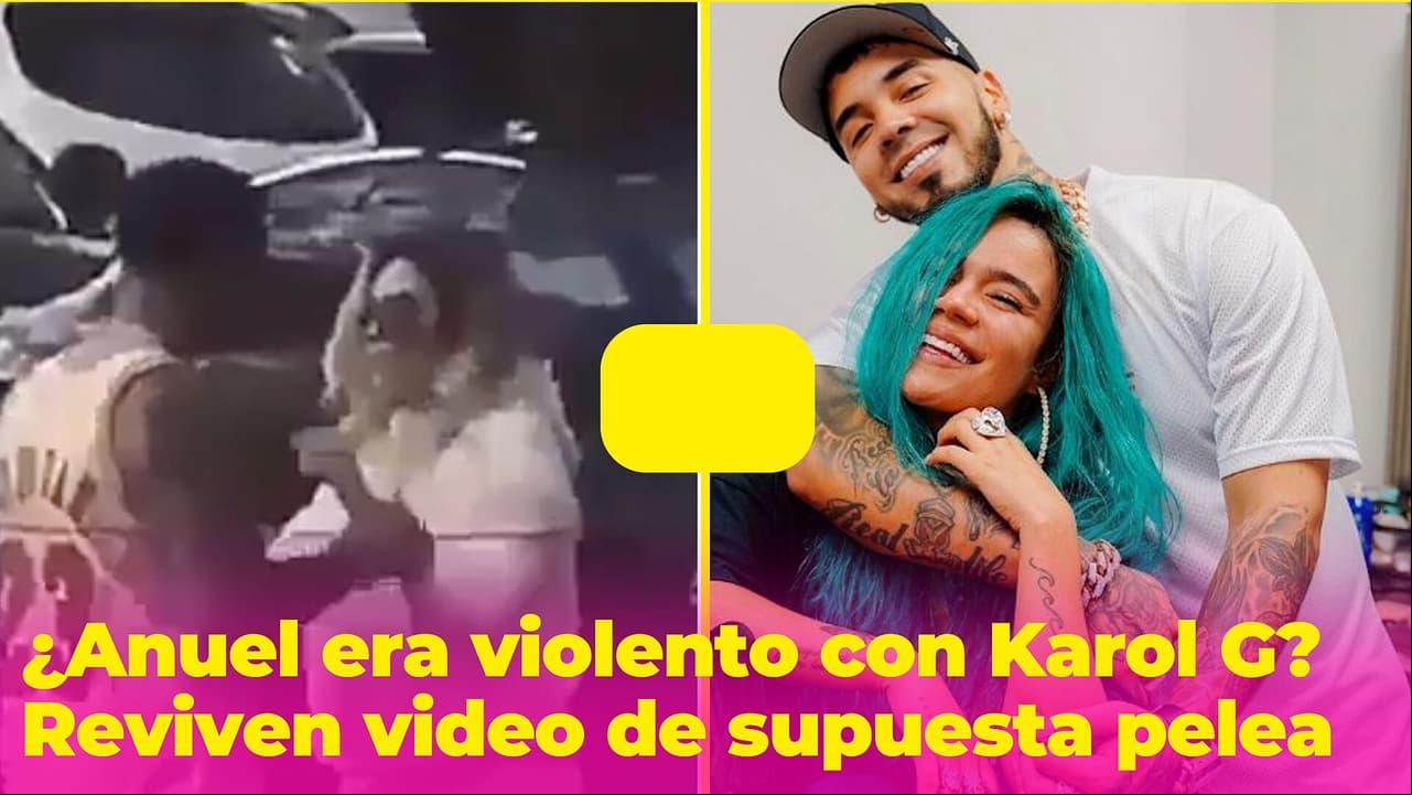 ¿Anuel agredió a Karol G? Reviven video de supuesta fuerte discusión cuando todavía eran pareja