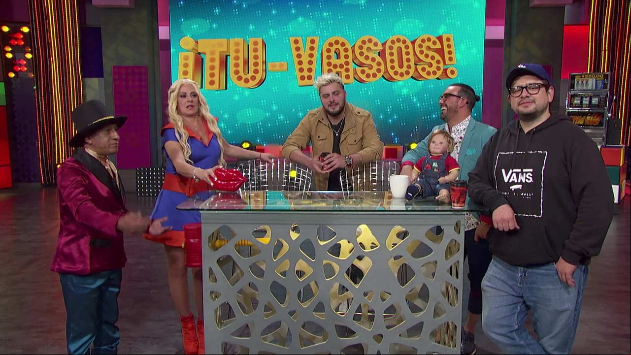 Los Tu-vasos (El ensayo): Vielka Valenzuela se transforma en #LadyHuevosDeGallina