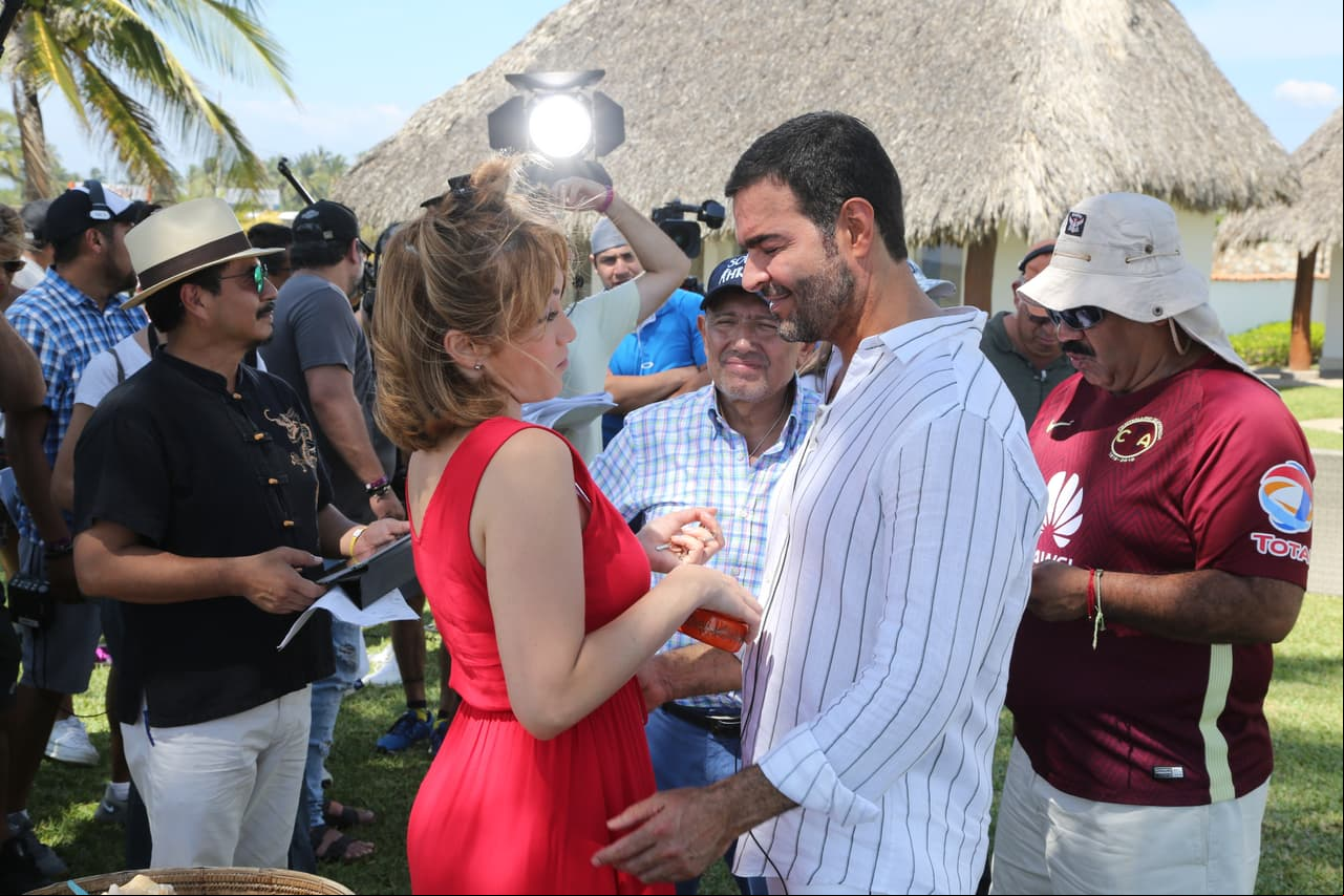 Juan Osorio y el equipo de producción cuidaron en todo momento la escena.