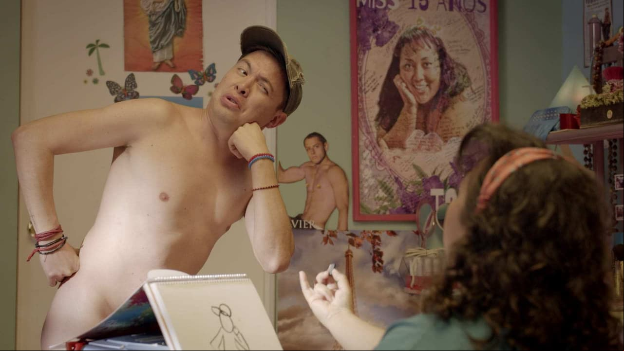 La ‘Toña’ pintó desnudo al ‘Brayan Daniel’ en ‘40 y 20’ y exhibe sus “encantos”