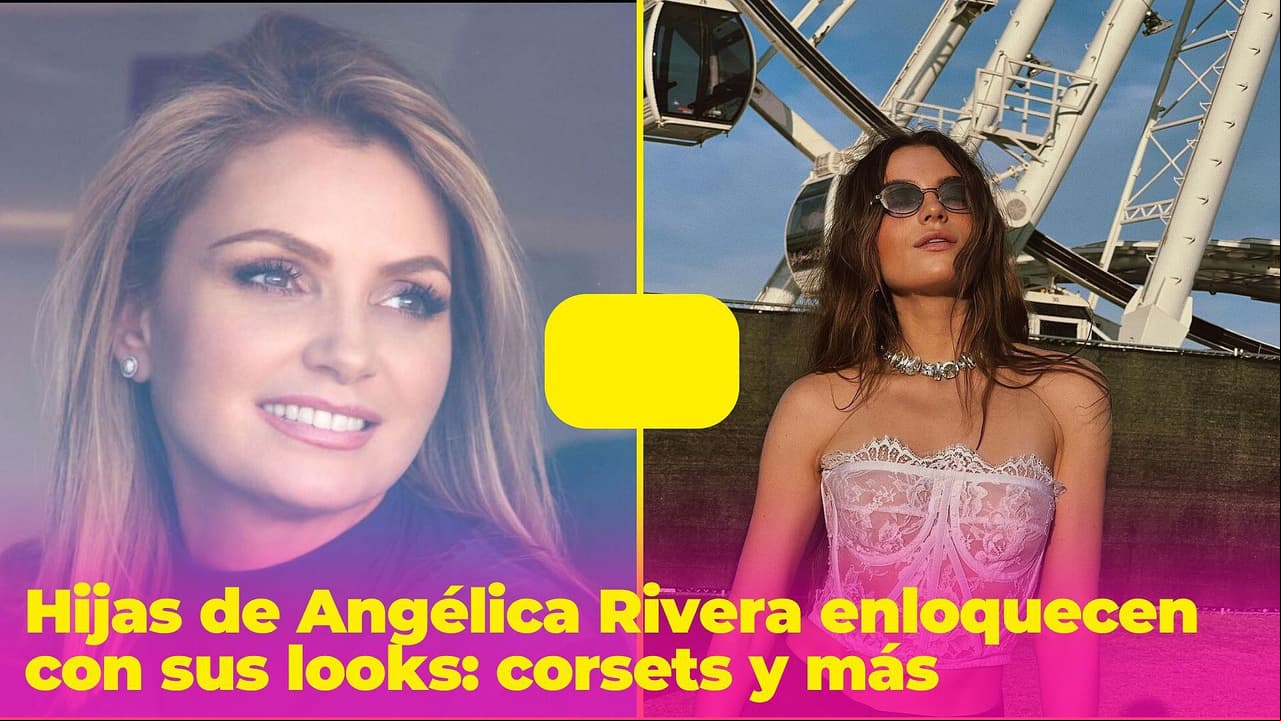 Hijas de Angélica Rivera enloquecen las redes con sus looks en Coachella: corsets, cadenas y más