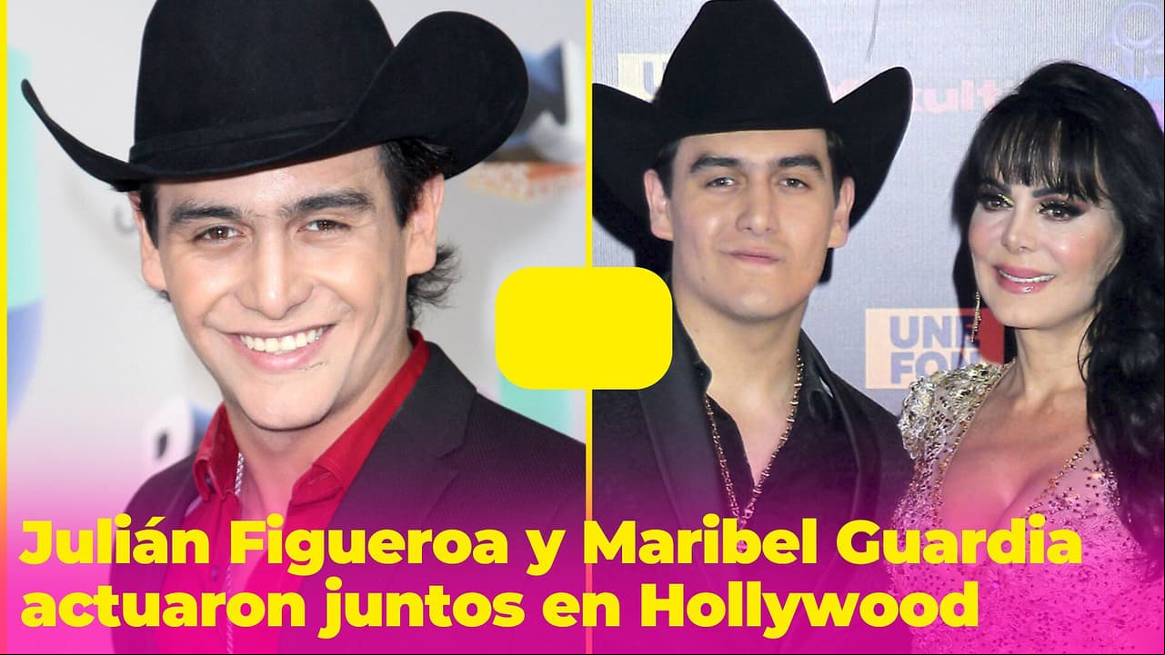 Julián Figueroa actuó en Hollywood y hasta Maribel Guardia participó
