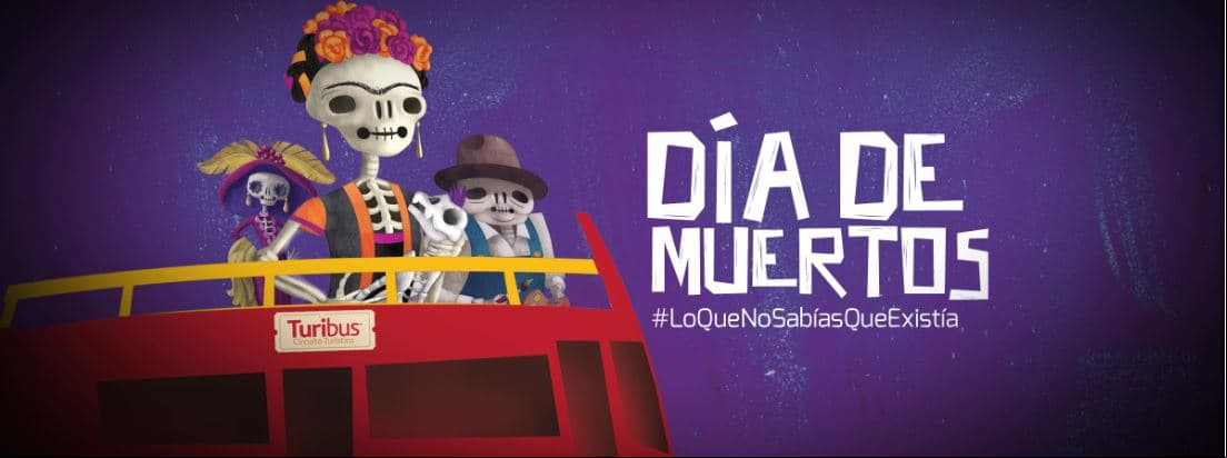 Descubre cómo viajar gratis en el turibus nocturno por el Día de Muertos